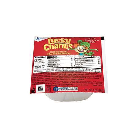 LUCKY CHARMS Lucky Charms Cereal 1 oz. Bowl, PK96 16000-31917